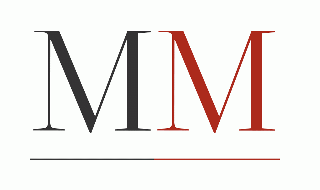 Miedel & Mysliwiec law firm logo by DLS Design